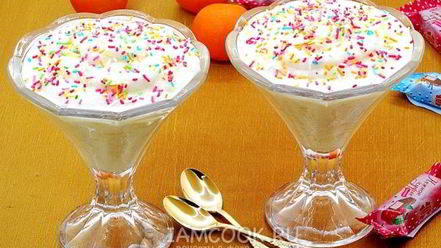 Рецепт мусса из консервированных ананасов