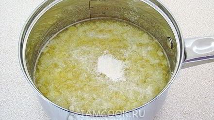 Рецепт мусса из консервированных ананасов