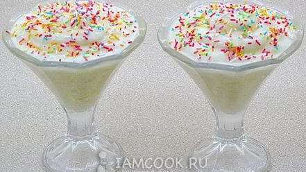 Рецепт мусса из консервированных ананасов