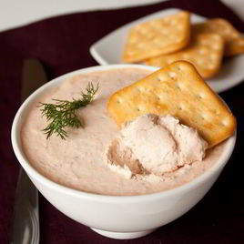 Рецепт Мусса из копченого лосося