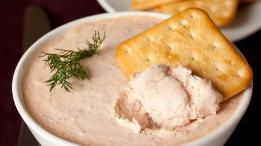 Рецепт мусса из копченого лосося