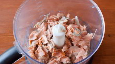 Рецепт мусса из копченого лосося