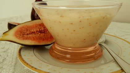 Рецепт Мусса с инжиром