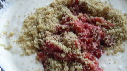 Рецепт нежного мусса-крема с инжиром и грецкими орехами