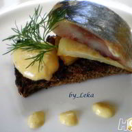 Рецепт Сельди с картофелем и муссом из хрена