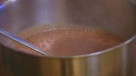 Рецепт шоколадна-мятного крем-мусс