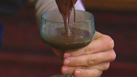 Рецепт шоколадна-мятного крем-мусс