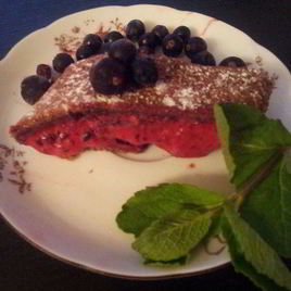 Рецепт Шоколадного рулета с муссом