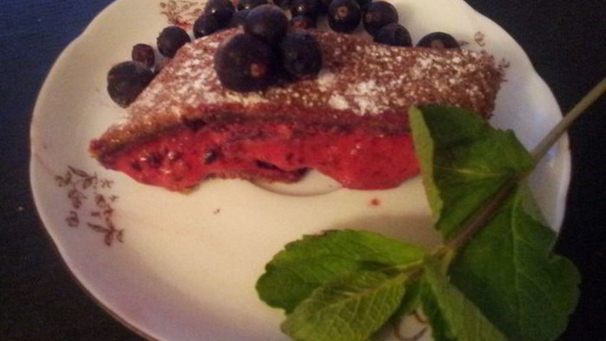 Рецепт шоколадного рулета с муссом