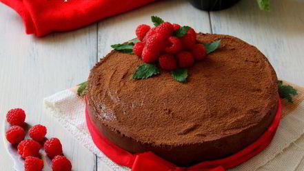 Рецепт шоколадного торта-мусса сюрприз