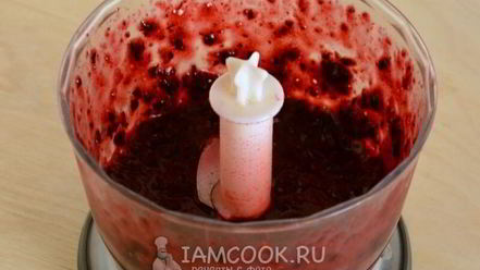 Рецепт сливочного мусса с черной смородиной
