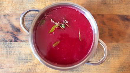 Рецепт сливочного мусса с малиной и лимонными отрубями