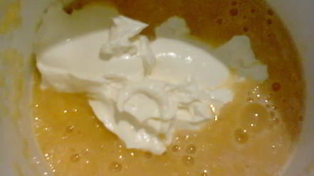 Рецепт сметанно-фруктового мусс