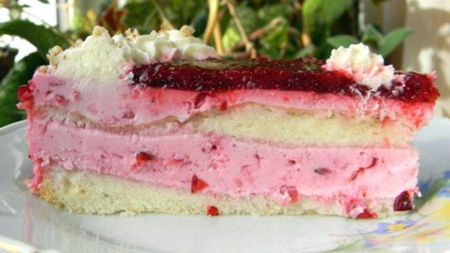 Рецепт творожного мусса для торта