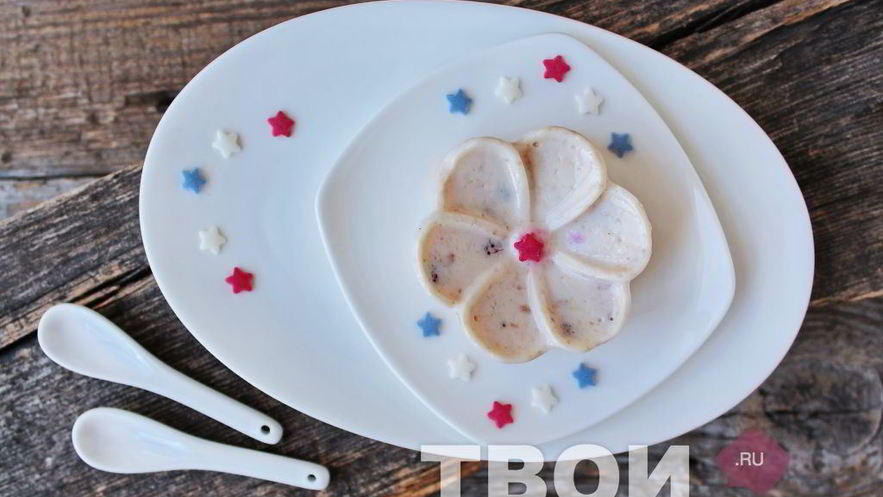 Рецепт творожного мусса с ягодами и злаками