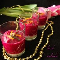 Рецепт Верринов со свекольно-мандариновым муссом