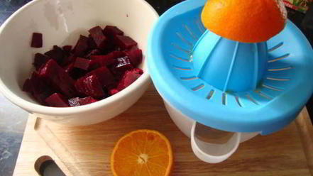 Рецепт верринов со свекольно-мандариновым муссом