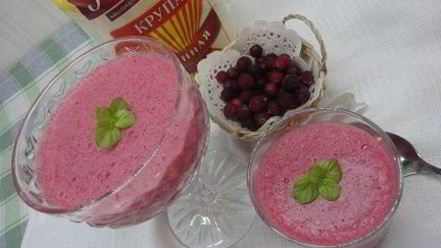 Рецепт ягодного мусса