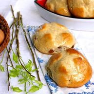 Рецепт Английских пасхальных булочек