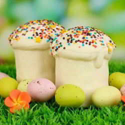 Рецепт Глазури для кулича твердая