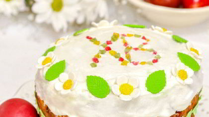 Рецепт Кулича с цукатами и изюмом