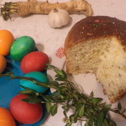 Рецепт Кулича с цукатами, изюмом и орехами