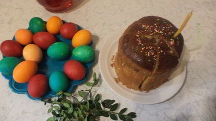 Рецепт кулича с цукатами, изюмом и орехами