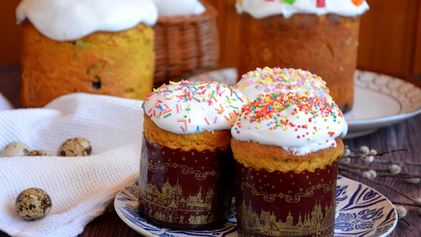 Рецепт Куличей с шафраном