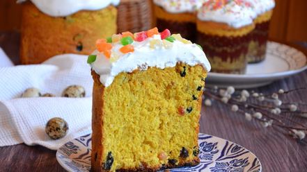 Рецепт куличей с шафраном