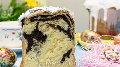 Рецепт Макового кулича