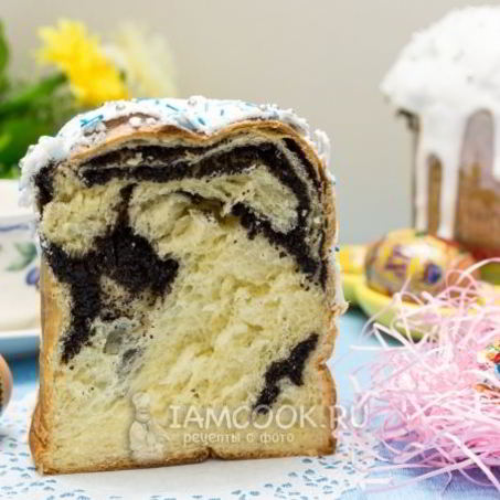Рецепт Макового кулича