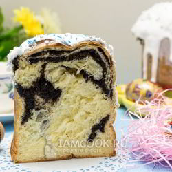 Рецепт Макового кулича