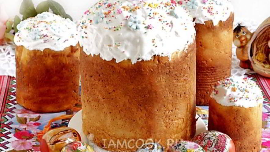 Рецепт маминого кулича