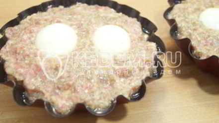 Рецепт мясного суфле с яйцом пасхальное