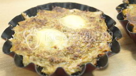 Рецепт мясного суфле с яйцом пасхальное