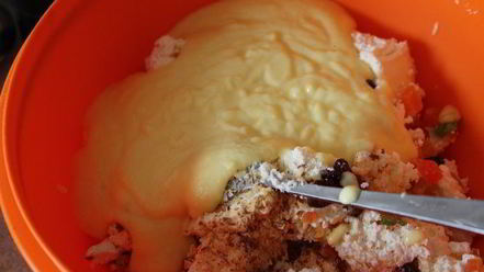 Рецепт нежнейшей ванильной пасхи с миндалем и цукатами