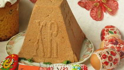 Рецепт Пасхи из ряженки