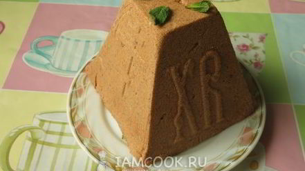 Рецепт пасхи из ряженки