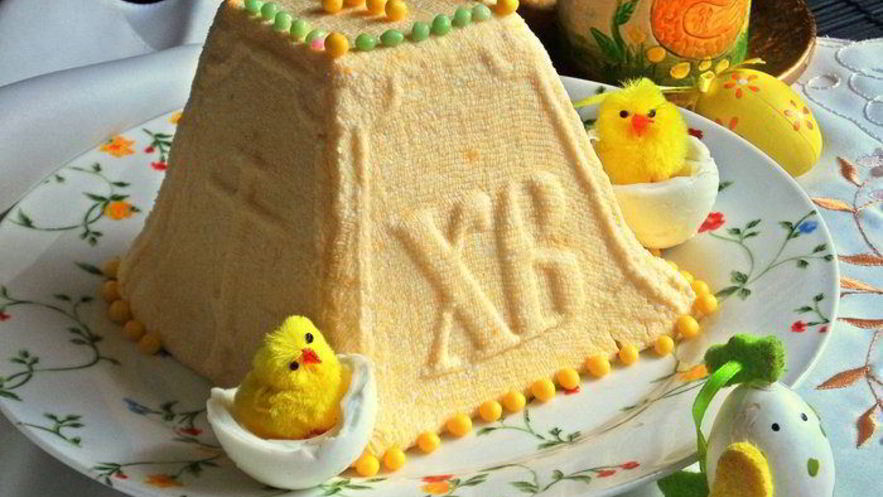 Рецепт пасхи монастырской