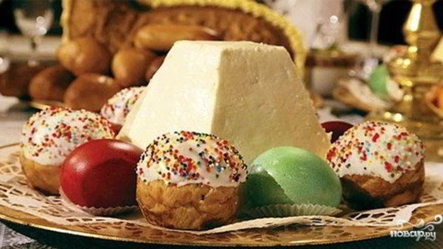 Рецепт пасхи с медом