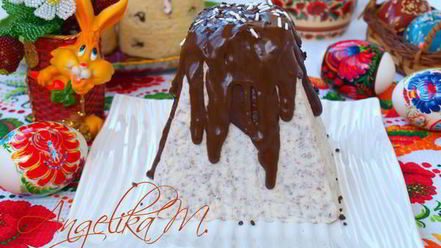 Рецепт пасхи с тертым шоколадом