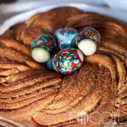 Рецепт Пасхальной булки