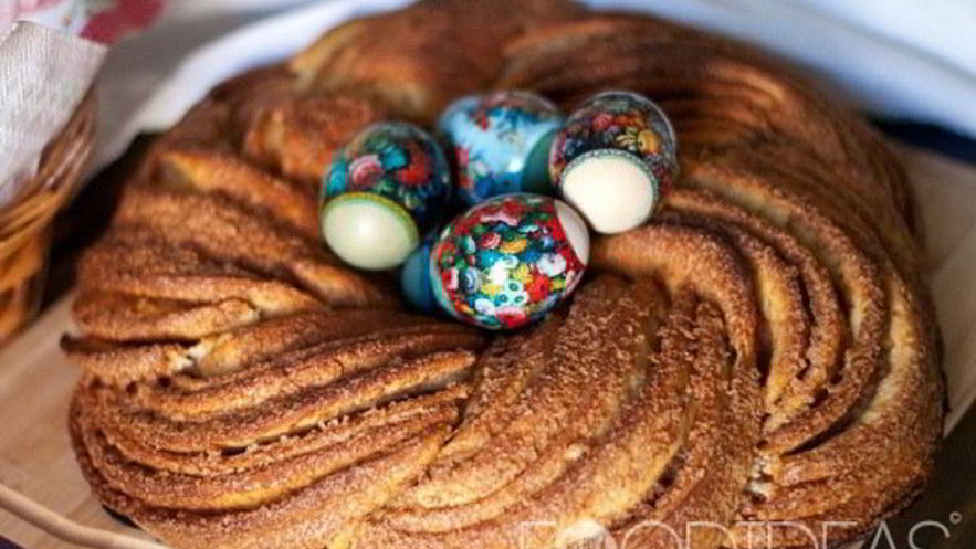 Рецепт пасхальной булки