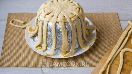 Рецепт пасхальной корзинки из теста