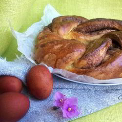 Рецепт Пасхальной плетенки