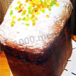 Рецепт Пасхального кулича Параскина паска в хлебопечке