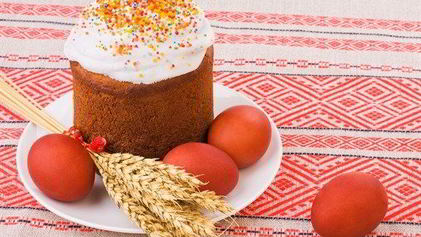 Рецепт Пасхального кулича с кремом
