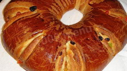 Рецепт пасхального венка цветок