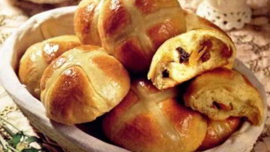 Рецепт пасхальных булочек