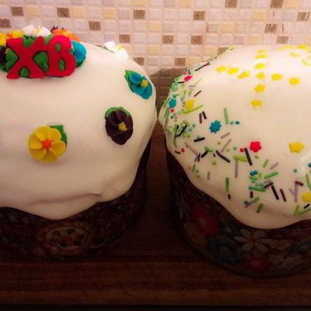 Рецепт Пасхальных куличей